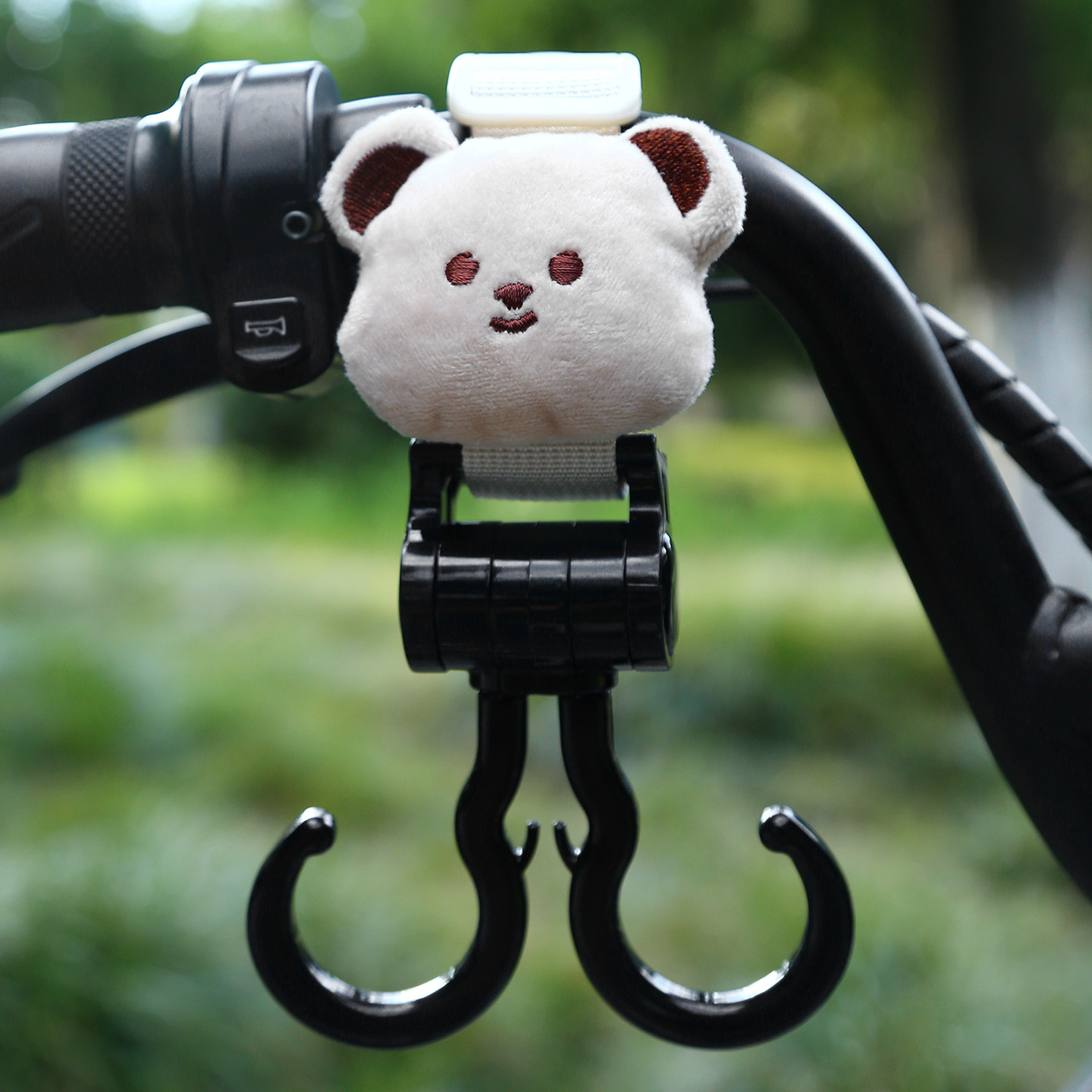 Load-Bearing Stroller – Universal Other Electric Vehicle Accessories - beige-double-hook-little-brown-bear-plush-short-22cm