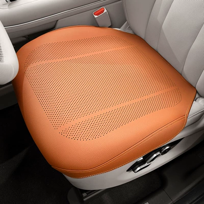 Seat cushion, seat cover Cushions, All-Season D19/D99 Car - emma-orange-nappa-breathable-fully-surrounded-single-cushion