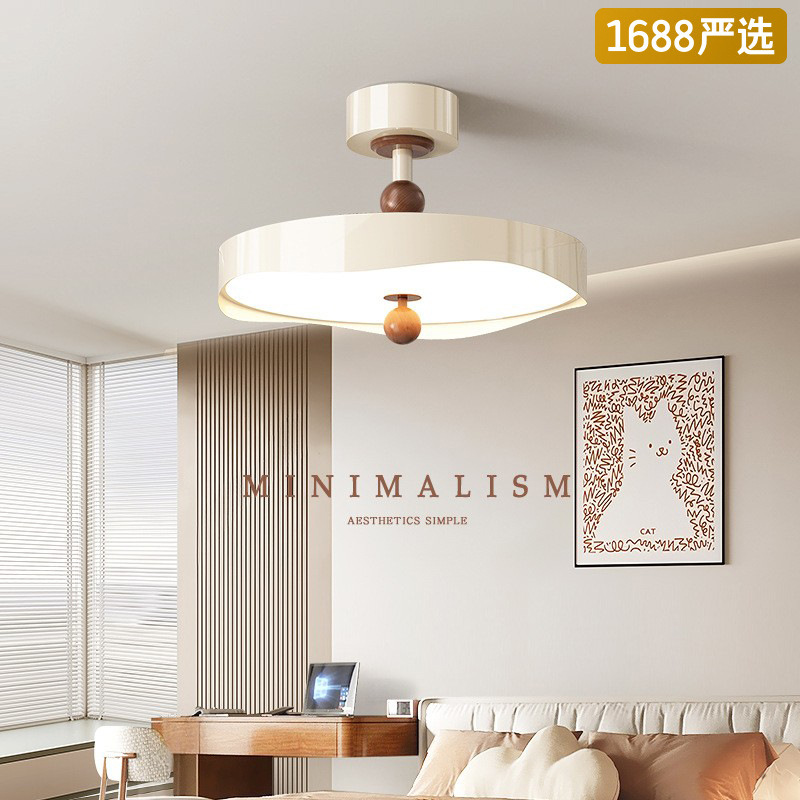 [Seleccionado cuidadosamente] Lámpara de techo de estilo crema francesa, espectro completo, protección ocular, frijoles de leche creativos antiguos, candelabro para niños