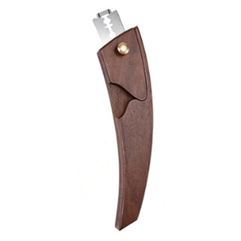 Nuevo mango de madera cuchillo de corte de pan cuchillo de corte de masa cuchillo de corte de pan europeo cuchillo de corte de pan herramienta de horneado