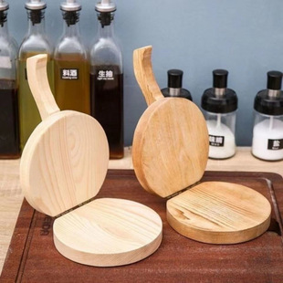 Solid Wood Rice Dumpling Skin Press, Handmade Rice Dumpling Skin Press, Rice Cake Dough Mold, Household Dumpling Making Tool