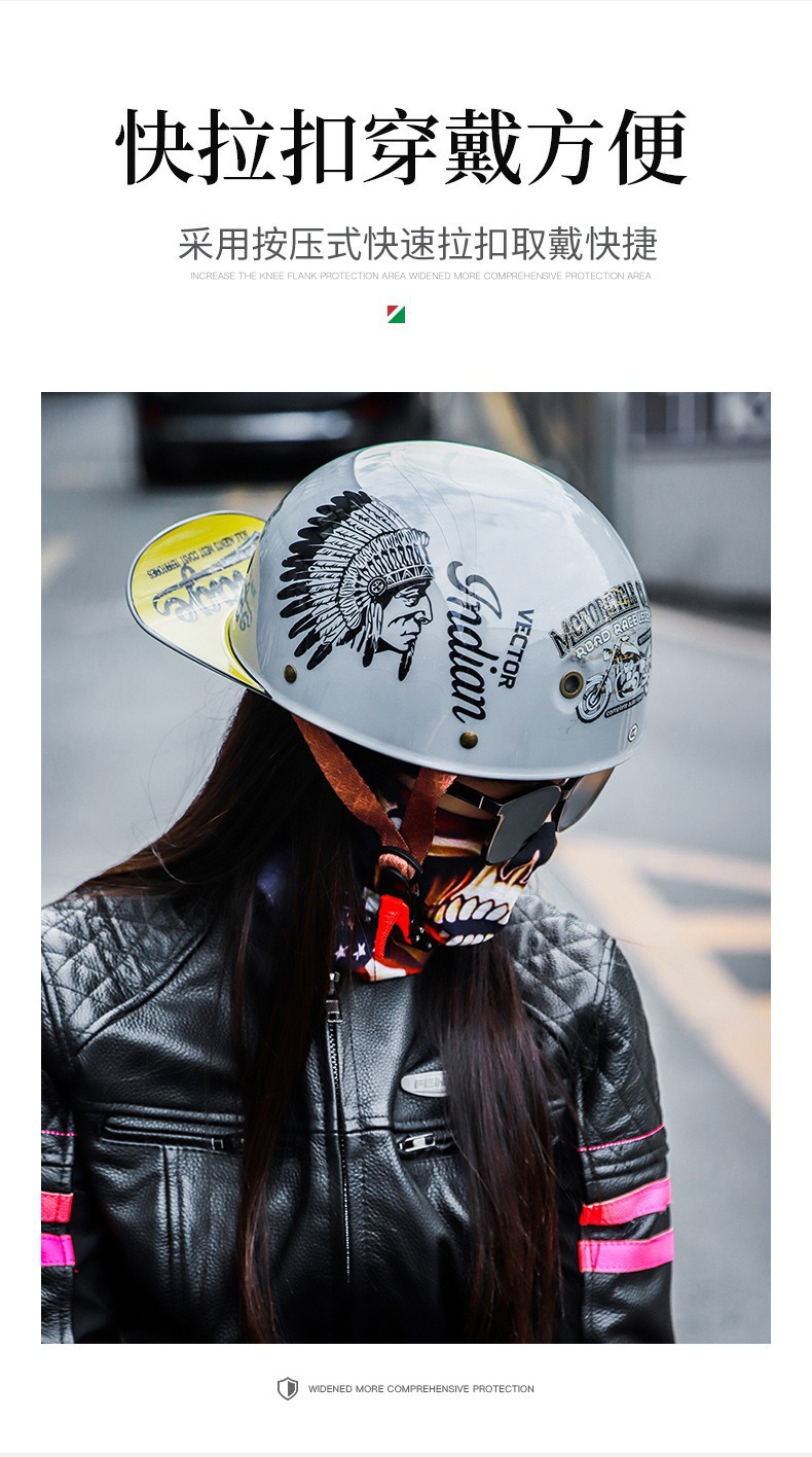 Motorcycle Helmets for Men and Women Cycling Bluetooth Autumn and Winter Safety Helmets Personalized Electric Cruise Motorcycle 3C Covered Full-Face Helmet