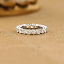 ��֮���鱦 2024�¿�S925����Ƕ4mm��������ʱ�аٴ�С�ھ��½�ָ