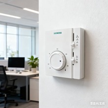西门子风机盘管机械温控器RAB11.1通用中央空调面板开关代替RAB10