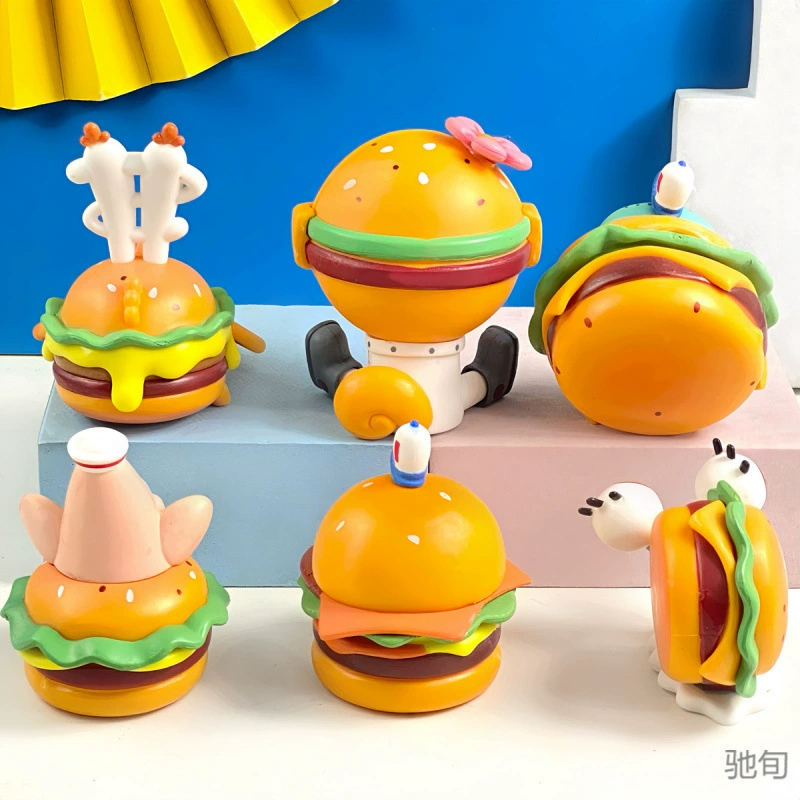 Губка минифигура, игрушка, кукла, осьминог