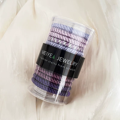 Tendon Thickened and Continuous Headline — Saç üçün rezinlər - cream-berry-purple-15-sticks-in-a-bucket