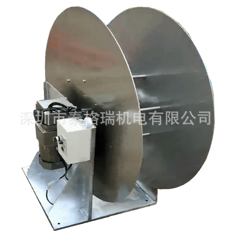 自动卷管盘盘管器卷盘水气油管大管盘电动卷管器泰格瑞厂家定做