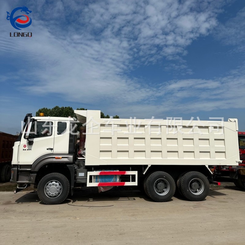 Foreign Trade Export 20 Tons Howo 371 Horsepower 6X4 Dump Truck 10-Wheel Dump Truck Sand and Gravel Heavy Truck