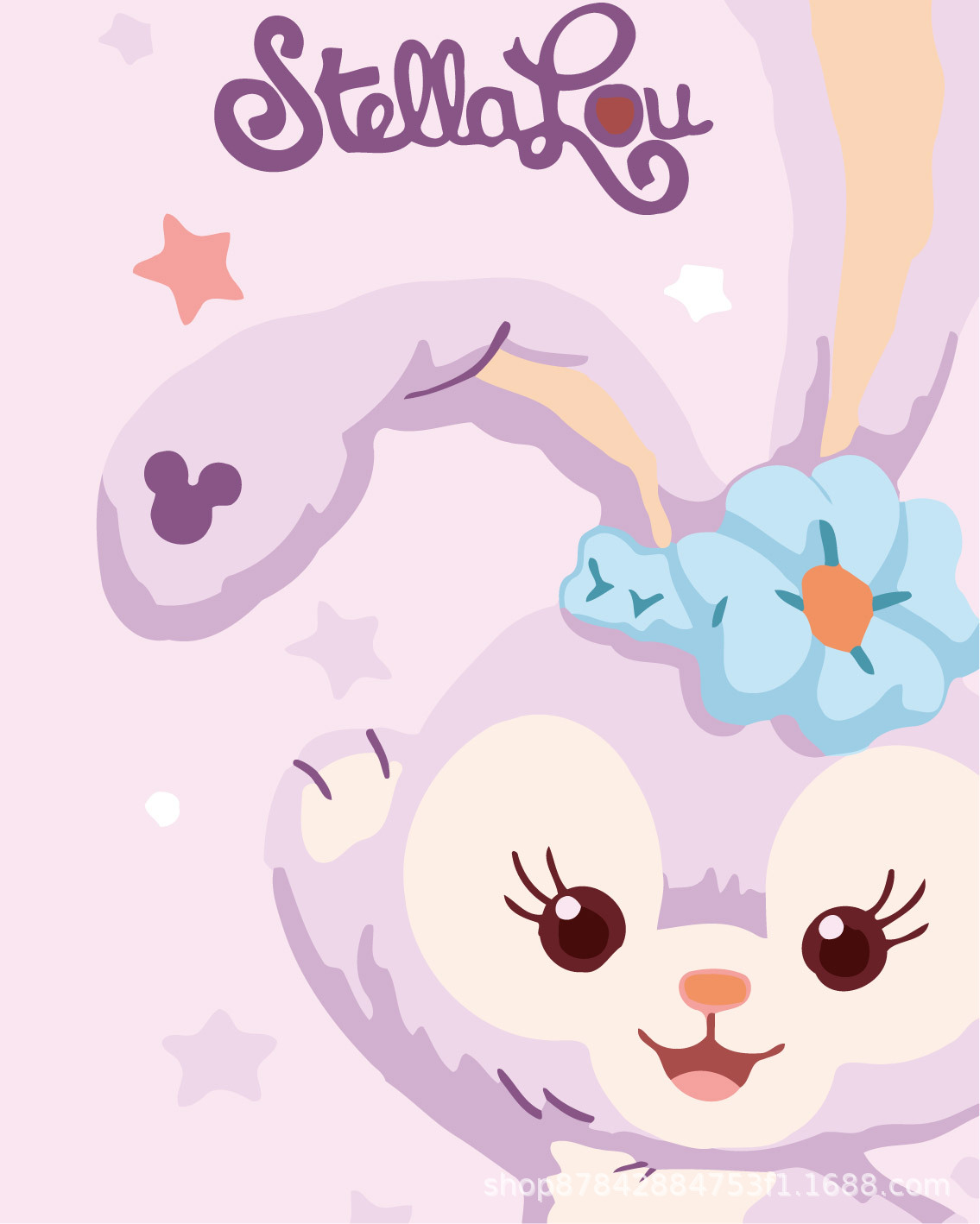 Pintura al óleo digital bricolaje al por mayor hecho a mano relleno de color curación descompresión popular para niños flor nieve montaña decorativa pintura de paisaje