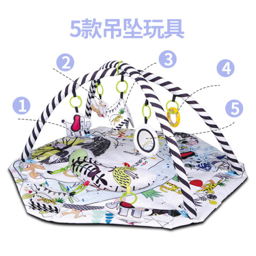 Folding deformation baby pillow game blanket playpen toy ocean ball fitness rack Amazon cross-border toy blanket