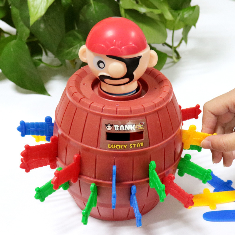 Tiktok Internet Celebrity Toy Pirate Barrel Uncle Sword Barrel Knife Couple Interactive Funny Decompression Game Decompression Artifact Tiktok Internet Celebrity Toy Pirate Barrel Uncle Sword Barrel Knife Couple Interactive Funny Decompression Game Decompression Artifact