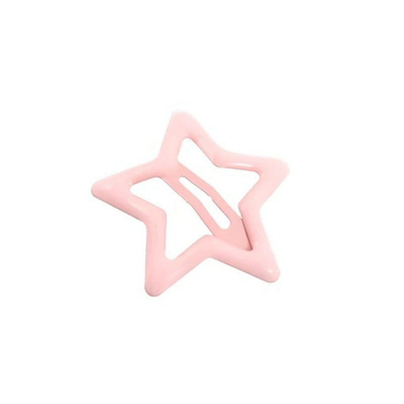 Dulces lindas estrellas clips para el cabello de niños frente lateral clips para el cabello de las niñas no lastimar clips para el cabello bb tocado