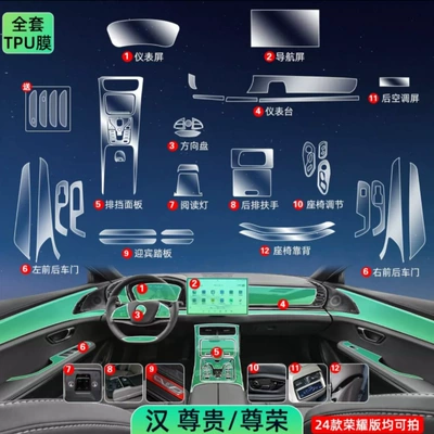 high quality, Car interior film - full-set-of-tpu-film-premiumpremium-plus