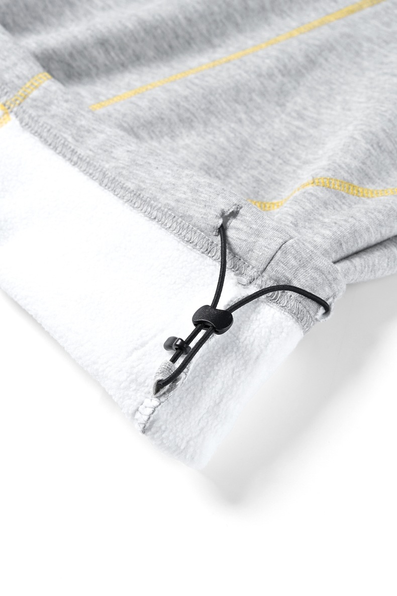 Inflation Fleece Color-Block 325g Straight-Leg Sweatpants