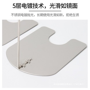 Erasable Cake Bread Baking Product Label Display Card Clip Pop Advertising Price Tag Double-Sided Bracket Display
