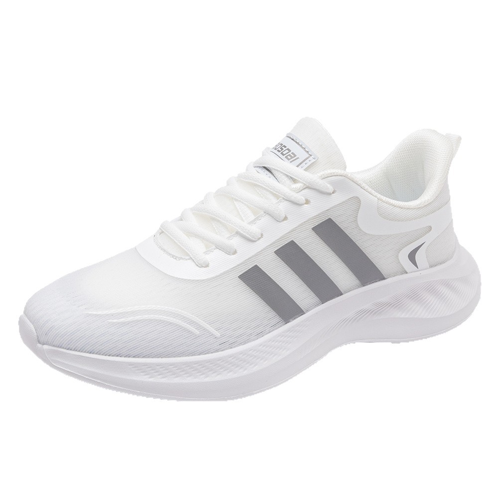 Verano nuevo estilo para hombres y mujeres con el mismo estilo, zapatos deportivos de malla voladora, zapatos casuales de moda, zapatos de pareja, zapatos ligeros para correr