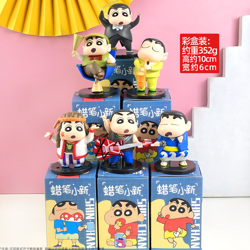 クレヨンしんちゃんの手作りブラインドケース美楽ティクロミルビ宝可夢いちご熊玩具人形置物模型|undefined