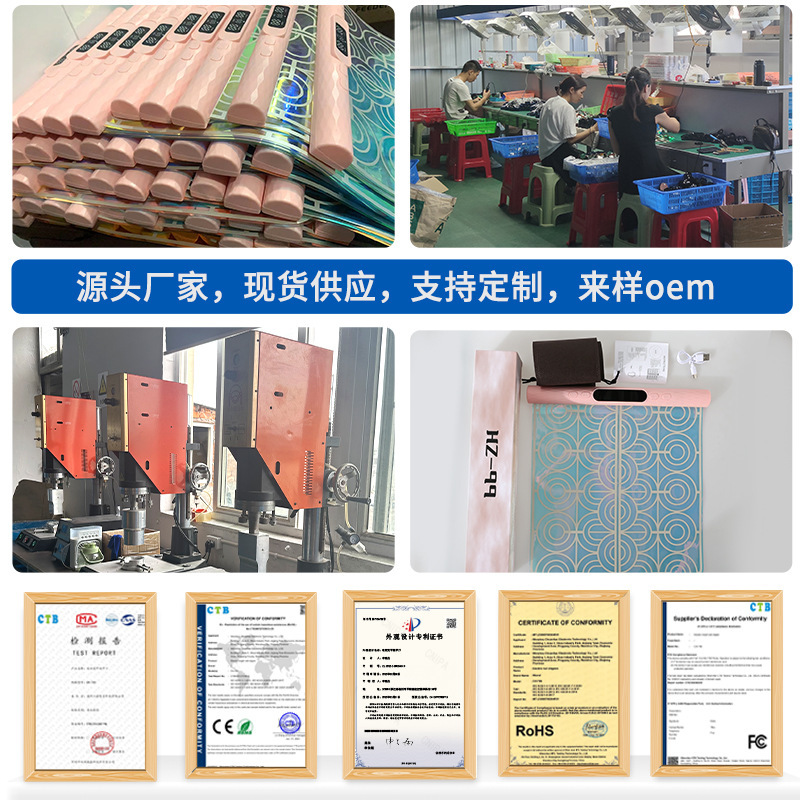 新款家用按摩脚垫炫彩美腿仪 便携脉冲微电流足疗机EMS足底按摩器|undefined
