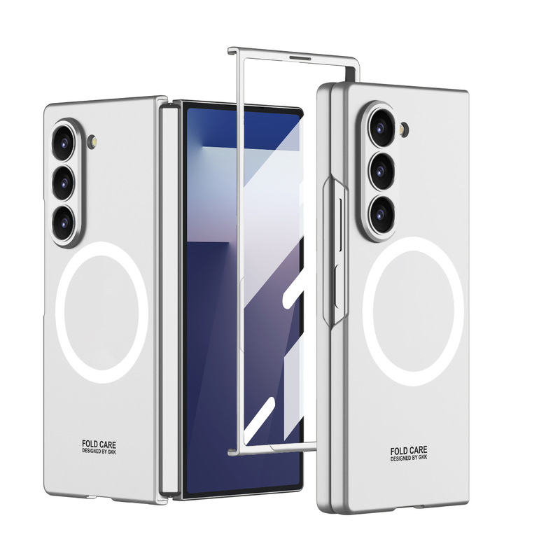 Samsung Z Fold7 携帯電話ケース、磁気ワイヤレス指紋防止充電ケース、車載折りたたみ 30% off スタックスクリーン保護カバーに適しています。|undefined