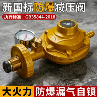 煤气罐钢瓶减压煤气阀带表煤气减压阀液化气中低压阀燃气阀新国标