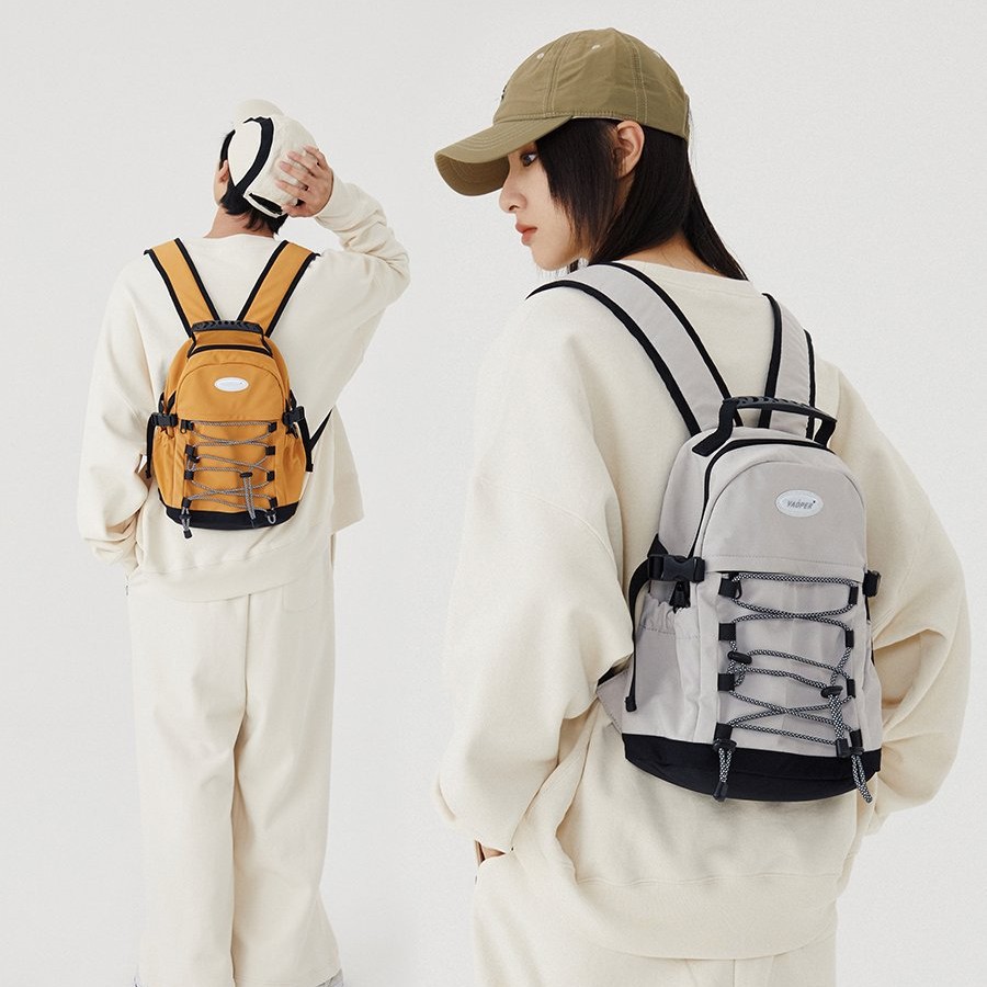 VAOPERx Small Schoolbag Women's Sports Hiking Mini Backpack Men's Climbing Travel Backpack Trendy Light Outdoor Trendy