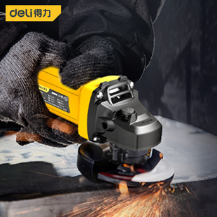 Deli Tool Angle Grinder Household Polishing Machine Polishing Machine Small Cutting Machine Handheld Multifunctional Portable Polishing Machine
