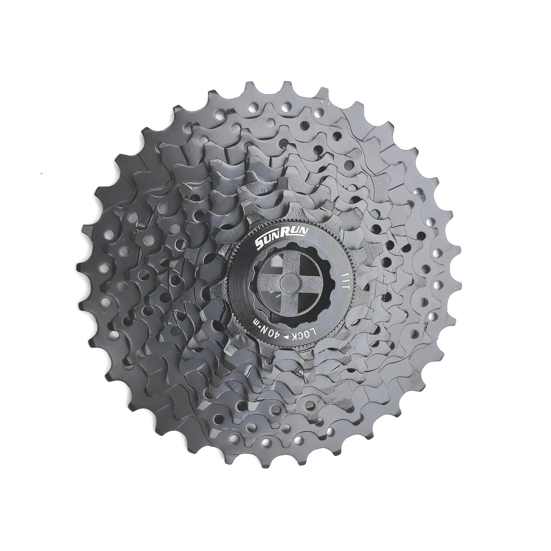 Volante de cassette de bicicleta de montaña/volante de bicicleta de 9 velocidades/rueda de torre de 27 velocidades/volante de cassette de 9 velocidades negro/Accesorios