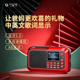 Not to be seen or dispersed 390 radio multi-function large volume small audio card speaker for the elderly