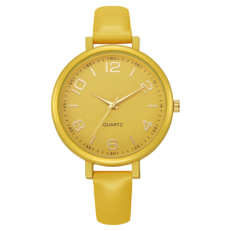 Reloj de cinturón fino para mujer casual retro, elegante, clásico, sentido digital, temperamento de nicho, reloj de cuarzo para estudiantes