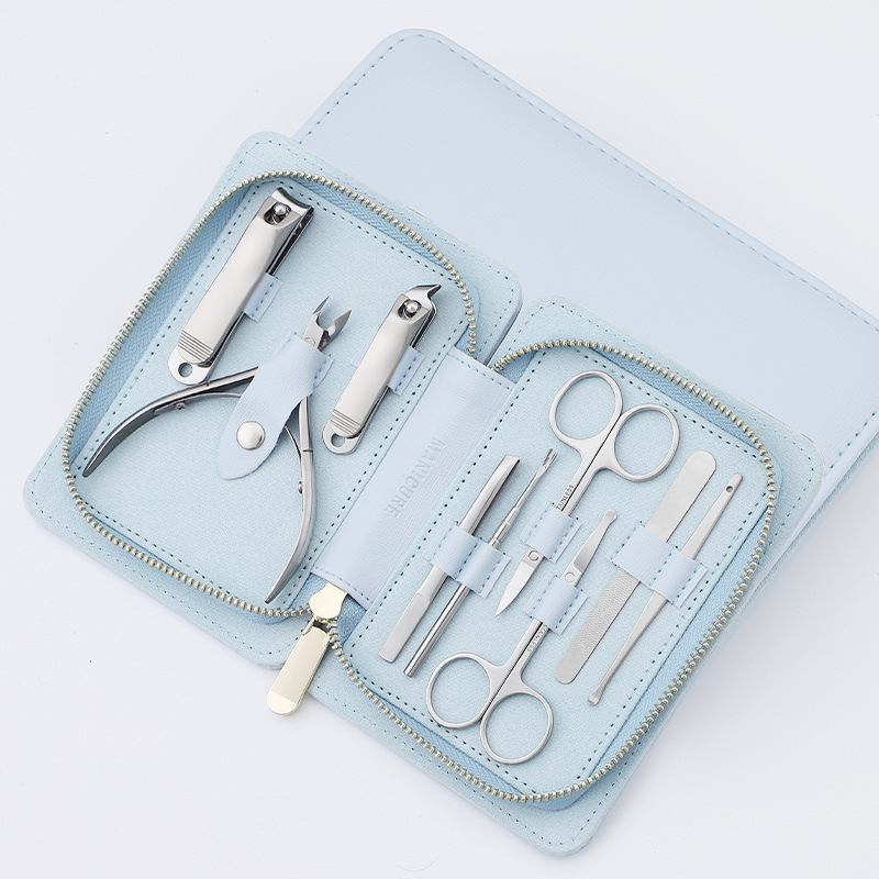 Acero inoxidable transfronterizo pinzas de garganta nuevas pinzas de uñas conjuntos de cortadores de uñas conjunto completo de herramientas de belleza de uñas