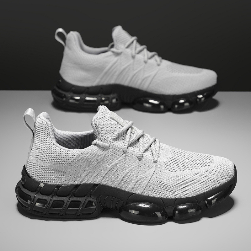 Large Size Trendy Fashion Couple's Basketball Shoes Men's Shoes Cross-Border Wholesale New Casual Sports Breathable Campus Youth Shoes