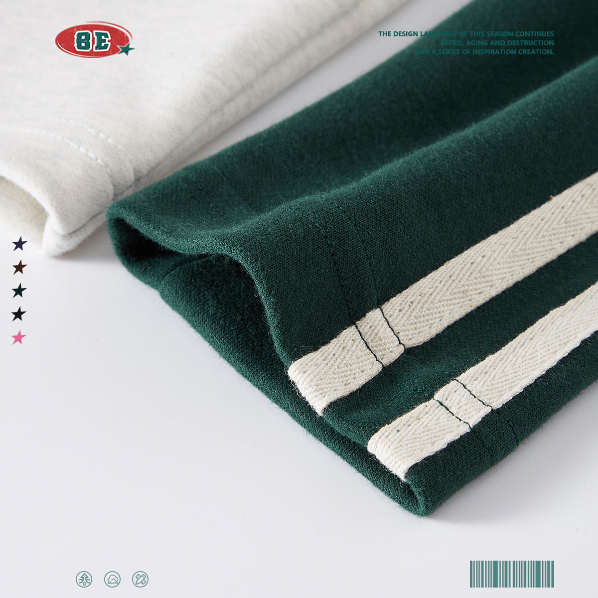 Ser preferencia| Comercio exterior de Europa y Estados Unidos cuello redondo de color caliente chaqueta de umbilical marca de té de color corto camiseta de manga larga mujer image 4