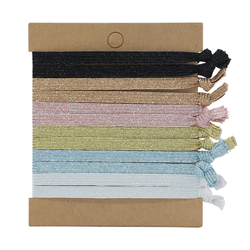 Simple Style Solid Color Cloth Hair Tie display picture 5