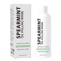 Spearmint Oil Pulling Rinse 留兰香油 温和清洁牙齿漱口水237ml