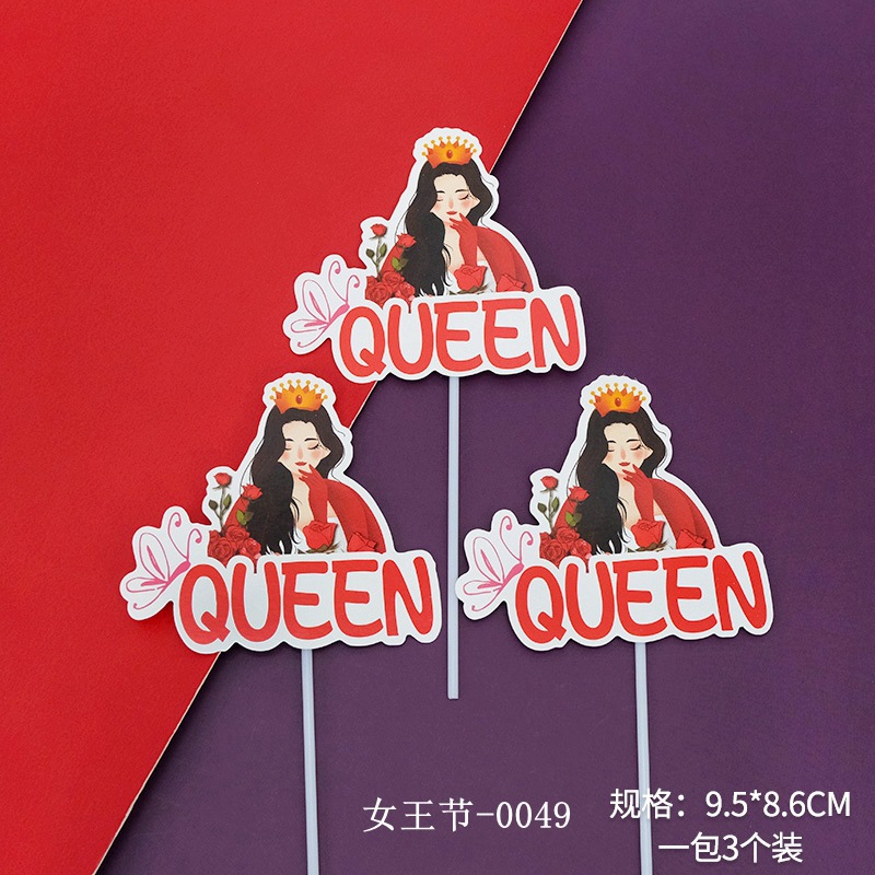 Día de la diosa de la mujer red pastel horneado decoración de mano claveles taza de barril transparente bolsa de mousse embalaje