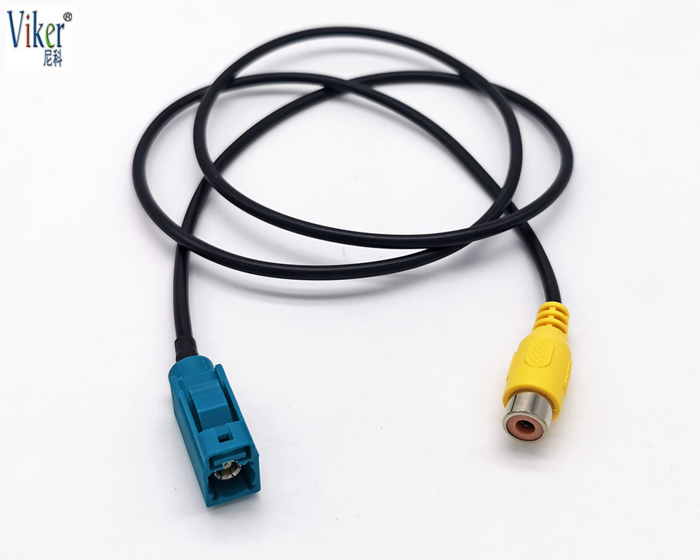 Qìchē FAKRA Wiring Harness Z to RCA Female Connector for Car Reversing Camera (Other Automotive Communications) - pure-copper-174-wire