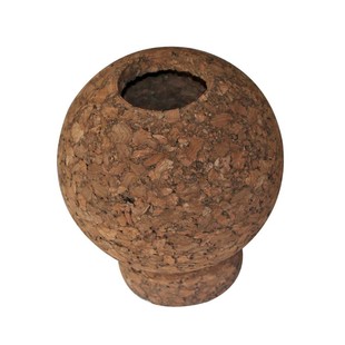 Carbonized Wood Candlesticks, Carbonized Cork Natural Particles, Processed and Customized According to Customer Requirements.