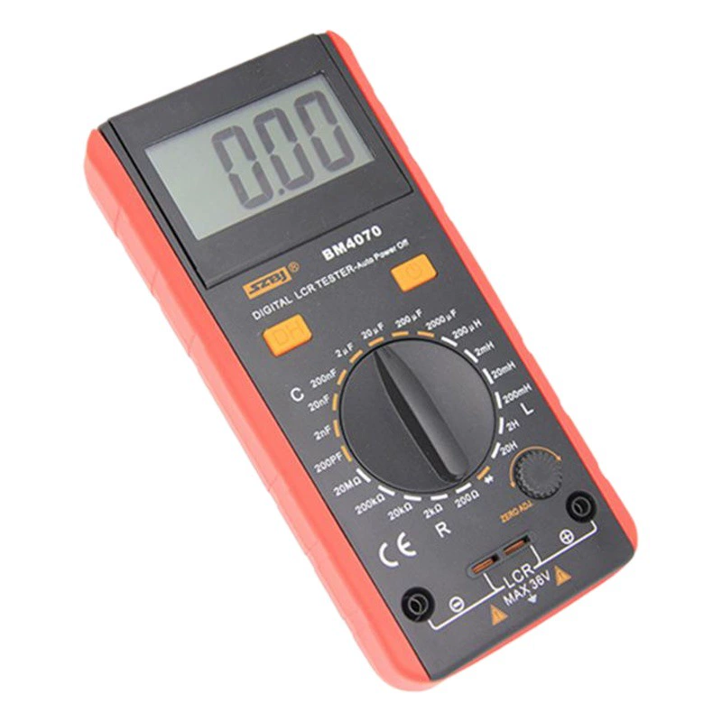 Измеритель индуктивности, емкости и сопротивления BM4070, трехфункциональный тестер VC6243A+ с защитой от перегрузки и автоматическим отключением, LCR-метр