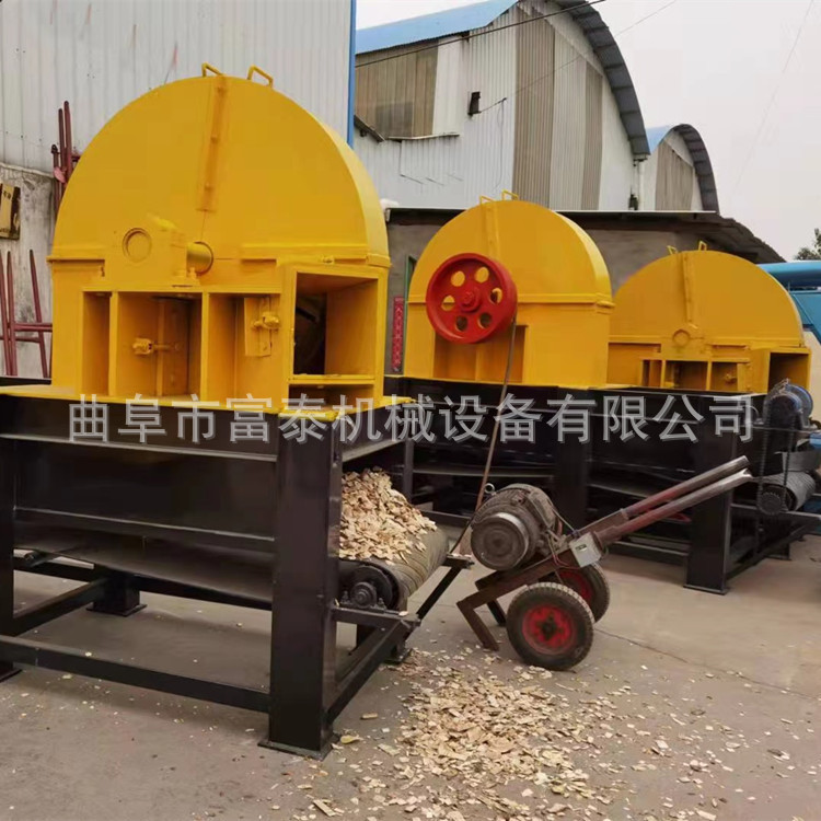 广东园林木材削片机 电动竹子切片机 柴油移动式小型木材粉碎机