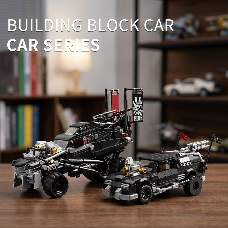 12Go95005 Mad Max Off-Road Vehicle Set Building Blocks Sports Car High-Difficulty Assembly Building Block Model Toy 12Go95005 Mad Max Off-Road Vehicle Set Building Blocks Sports Car High-Difficulty Assembly Building Block Model Toy