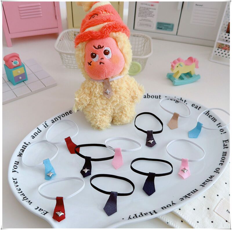 123 Star People Bad Temper Doll Clothes Clown Ice Cream Afro Haircut Costume Running Behind the Sun with a Tie