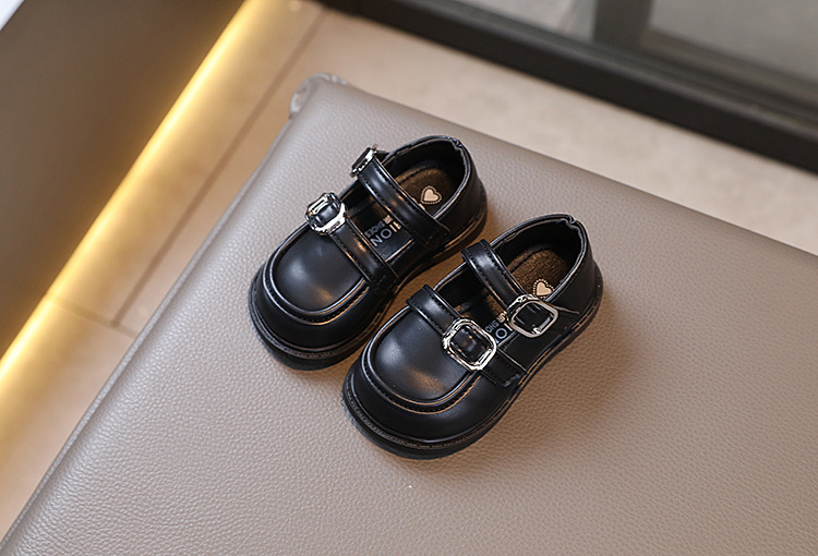 2024 Spring New Girl's Single Korean Edition Fashion Versatile Children's Leather Princess Trendy Casual Shoes_voghion.com