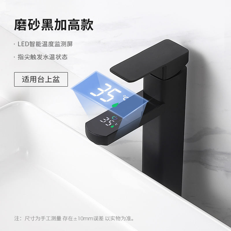 국경 간 협력 폭발 지원-우아한 블랙 애드온 [물 입구 호스 없음] 디지털 디스플레이 기능