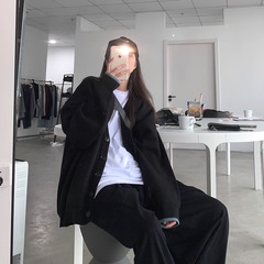 A-035#SIXI四喜家自制春季叠穿针织外套外穿毛衣薄款开衫慵懒风