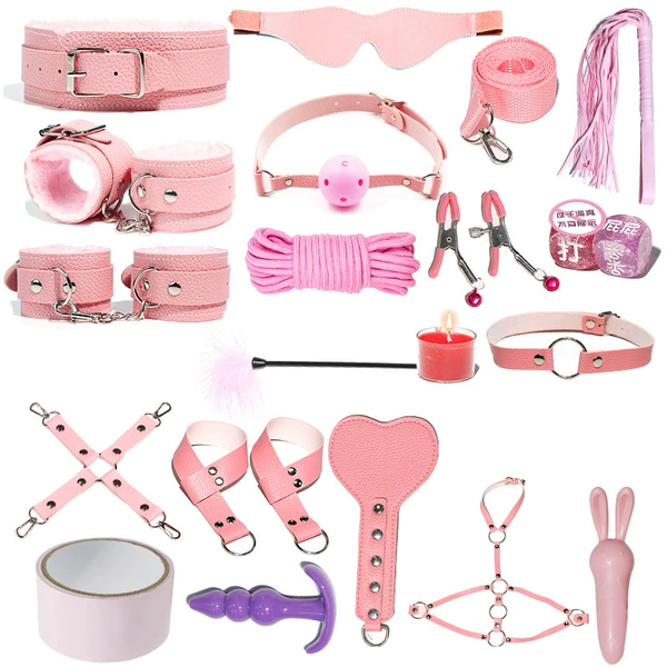 Plush skin nineteen -piece pink (box)