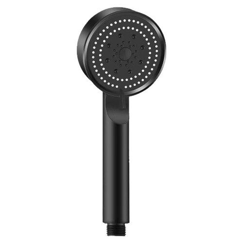 Black Warrior Pressure Shower Head, 5-Stage Black Adjustable Shower Head with Pressure Spray, Black 5-Stage Regulation Shower Head