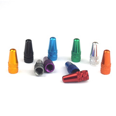 Mountain bike French valve cap valve cap CNC bicycle colorful aluminum alloy colorful valve cap