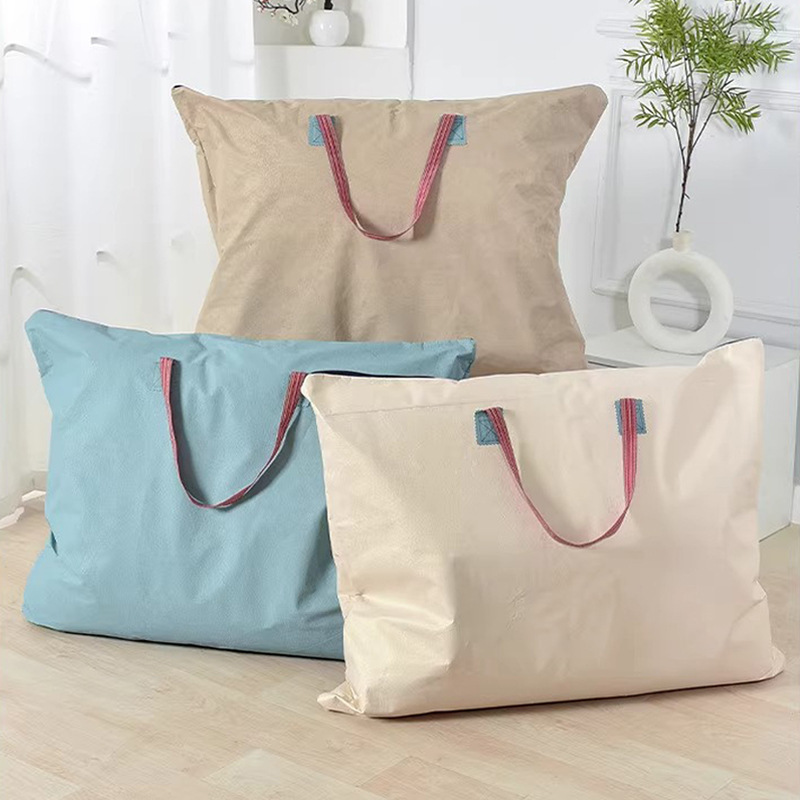 Waterproof large-capacity quilt packing bag household moving luggage dustproof storage bag factory opening packing artifact wholesale Waterproof large-capacity quilt packing bag household moving luggage dustproof storage bag factory opening packing artifact wholesale