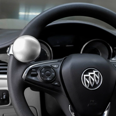 Car steering wheel booster ball labor-saving booster bearing steering gear car universal multi-function auxiliary device (Steering wheel booster) - silver-booster-ball