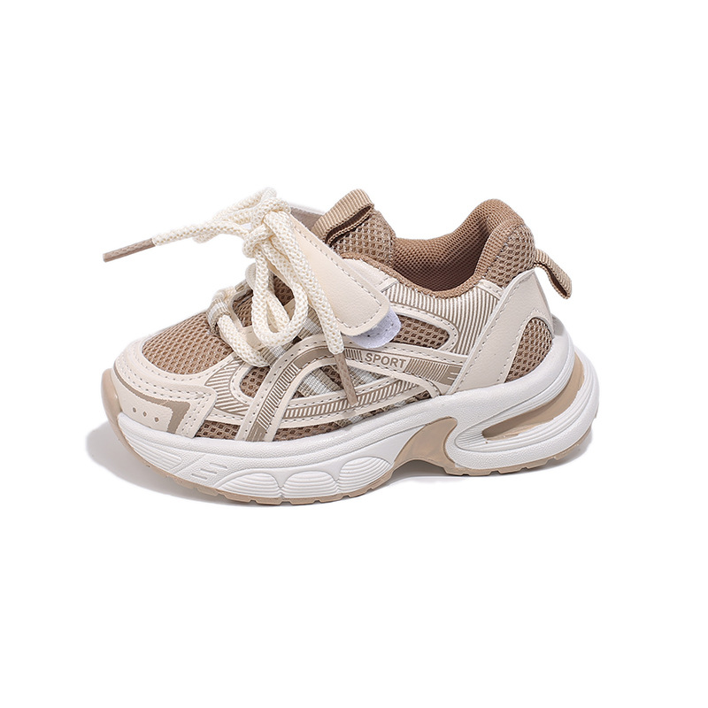 Zapatos deportivos infantiles de primavera 2026 zapatos respirables para padres zapatos para niños zapatos de correr zapatos para bebés al por mayor